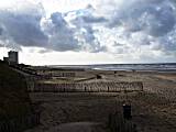 November am Strand von Zandvoort